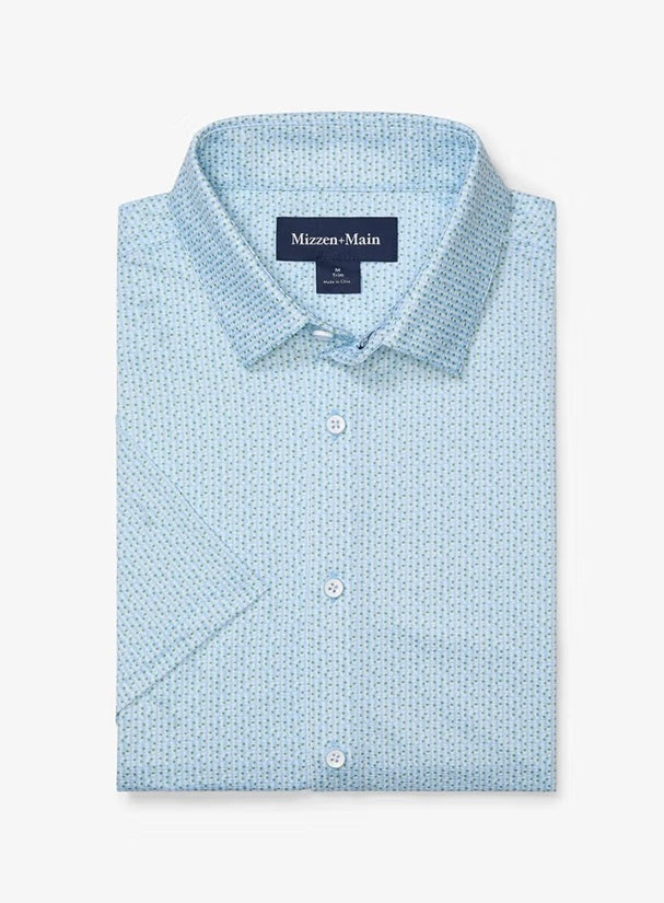 Mizzen + Main Halyard SS Dress Shirt