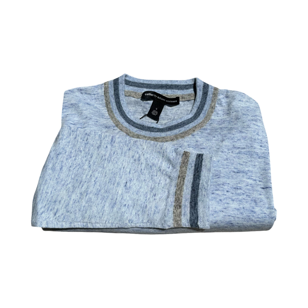 Autumn Cashmere Crew Striped Trims