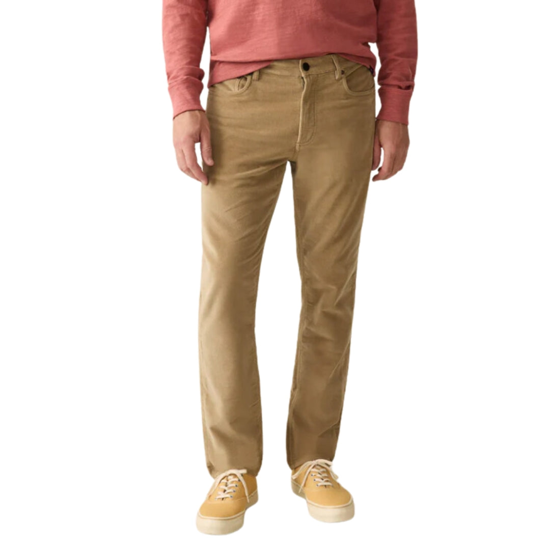 Faherty Stretch Terry Corduroy 5 Pocket Pant