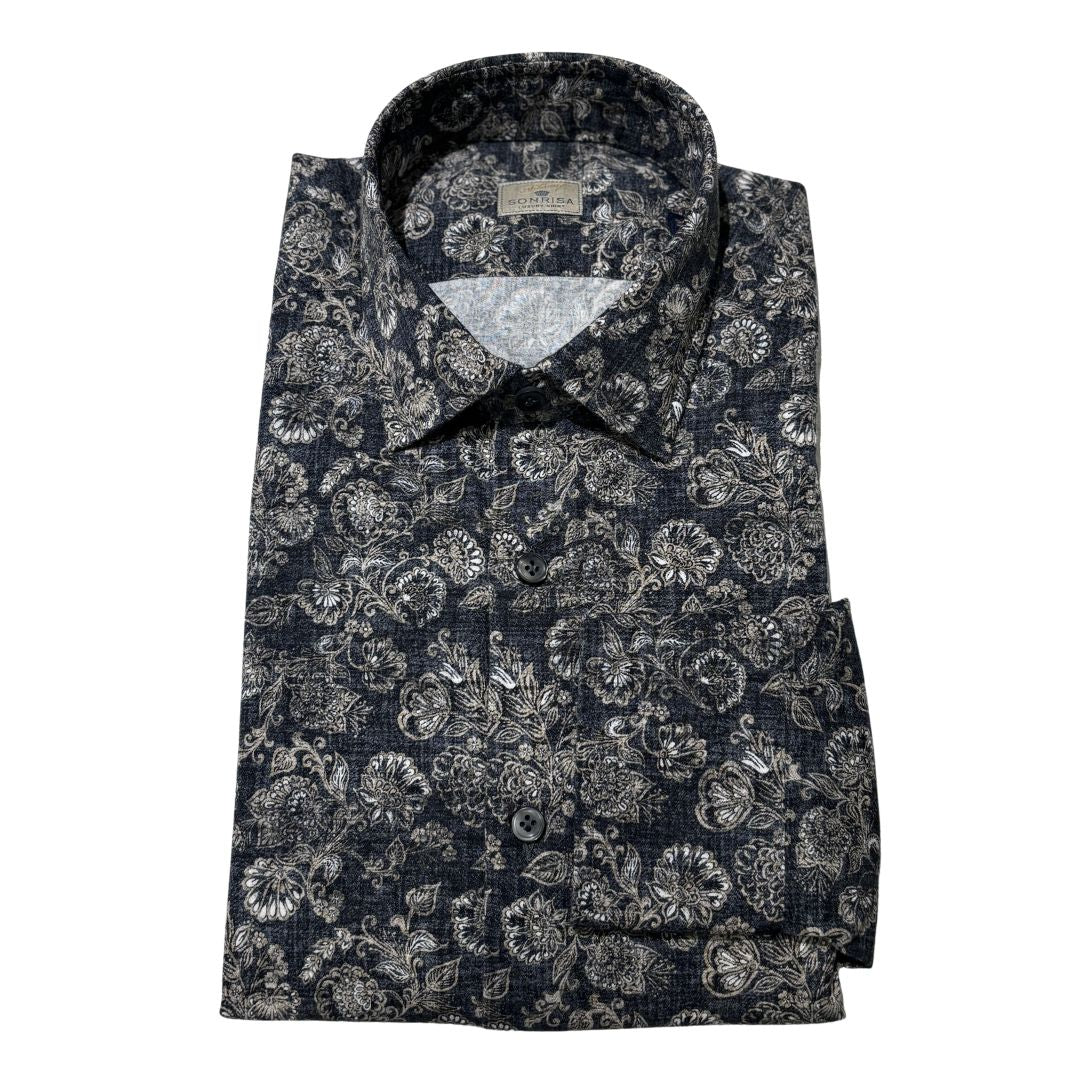 Sonrisa Cotton Floral Button Down