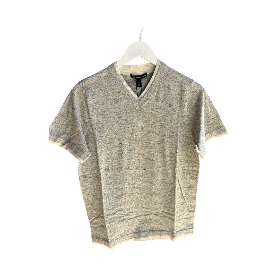 Autumn Cashmere SS Double Trim V