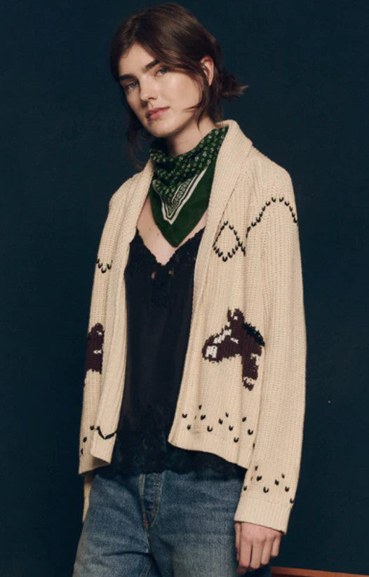 The Great W Horse Lodge Cardigan