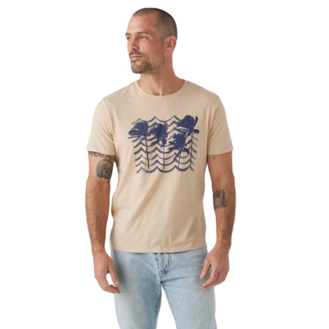 Sol Angeles Wavy Palm Sunset Tee