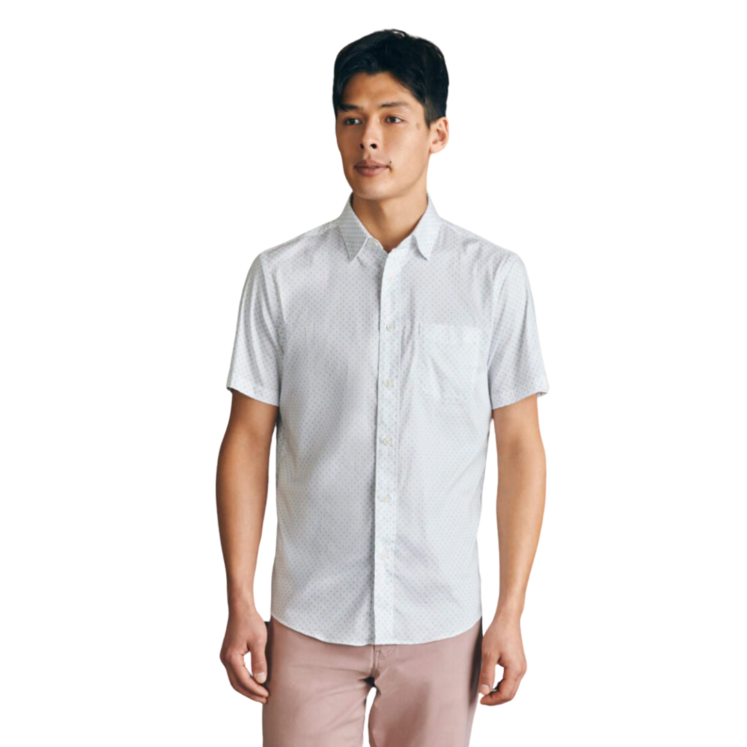 Faherty Movement Shirt Short Sleeve BD