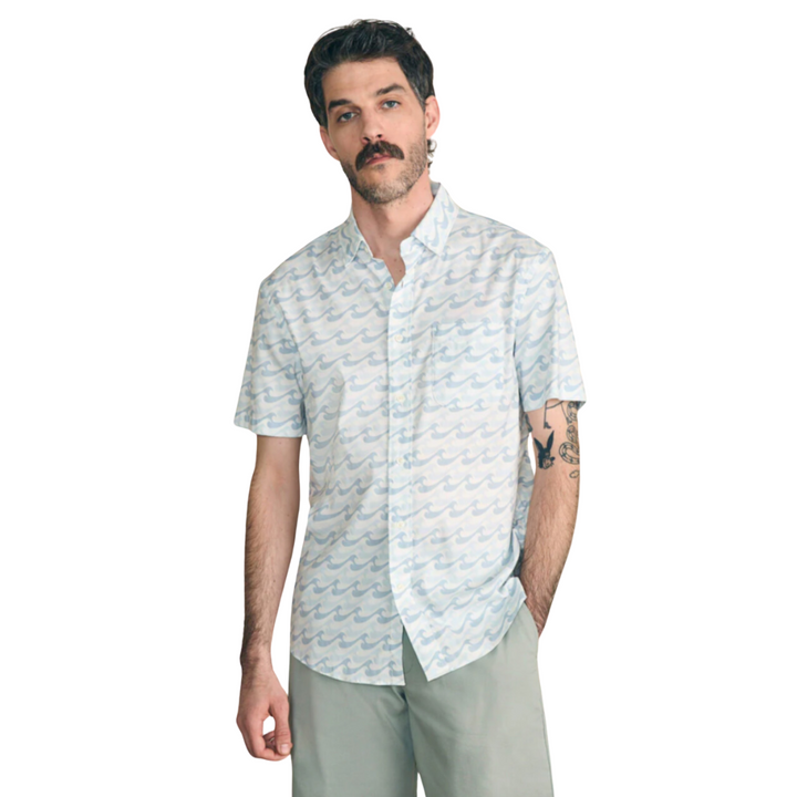 Faherty Movement Shirt Short Sleeve BD