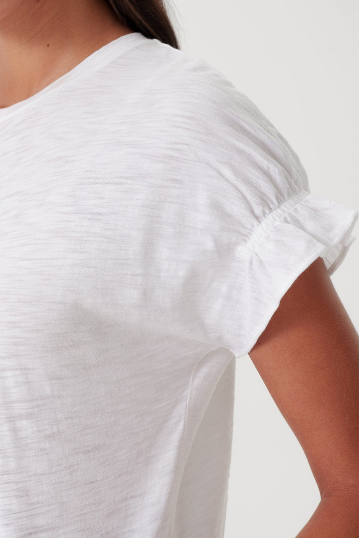 Goldie W Ruffle Sleeve Tee