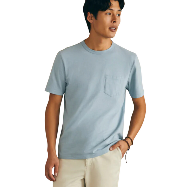 Faherty Sunwashed Pocket Tee