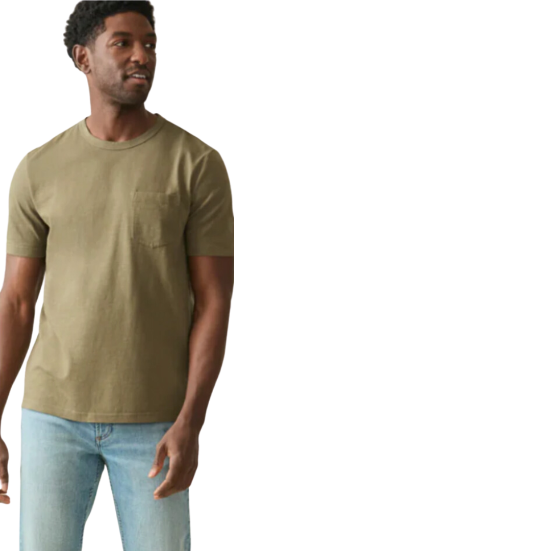 Faherty Sunwashed Pocket Tee