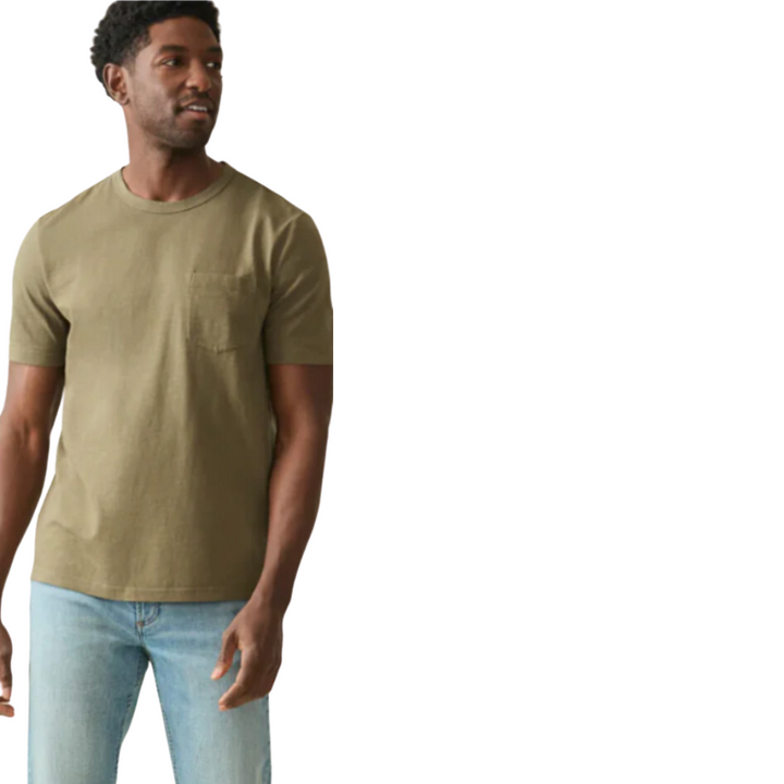 Faherty Sunwashed Pocket Tee