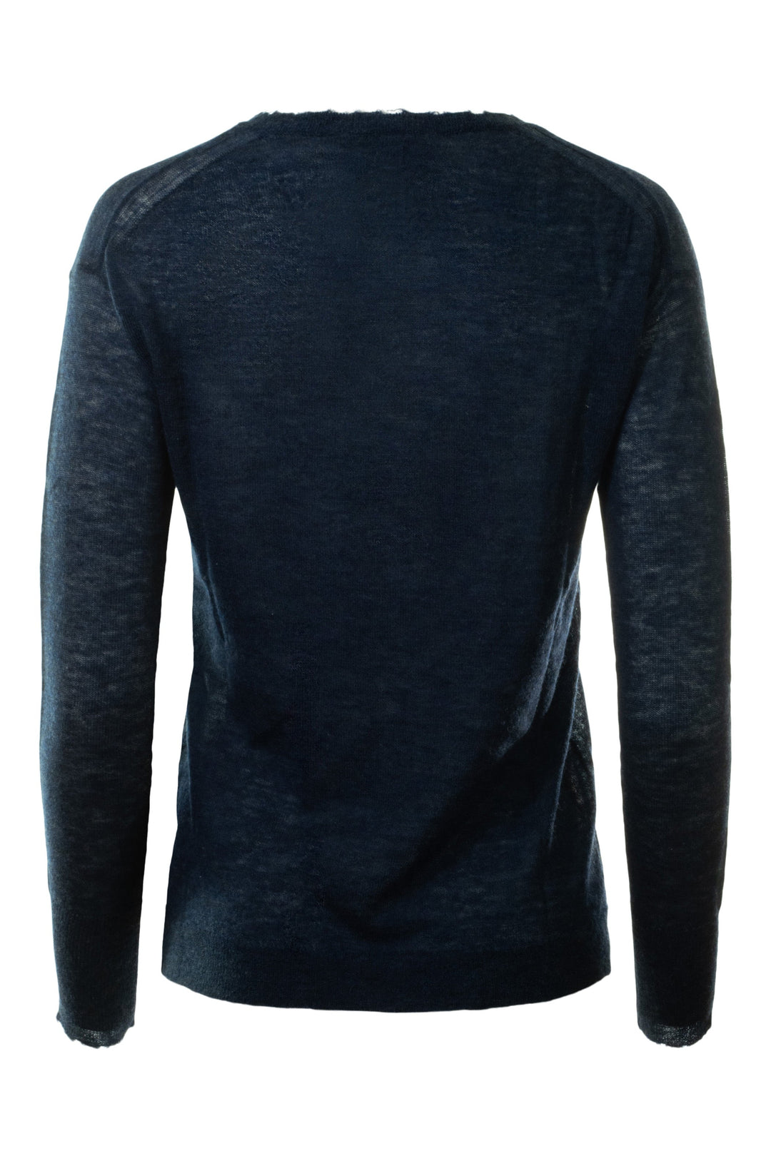 Autumn Cashmere W Raw Edge Crew