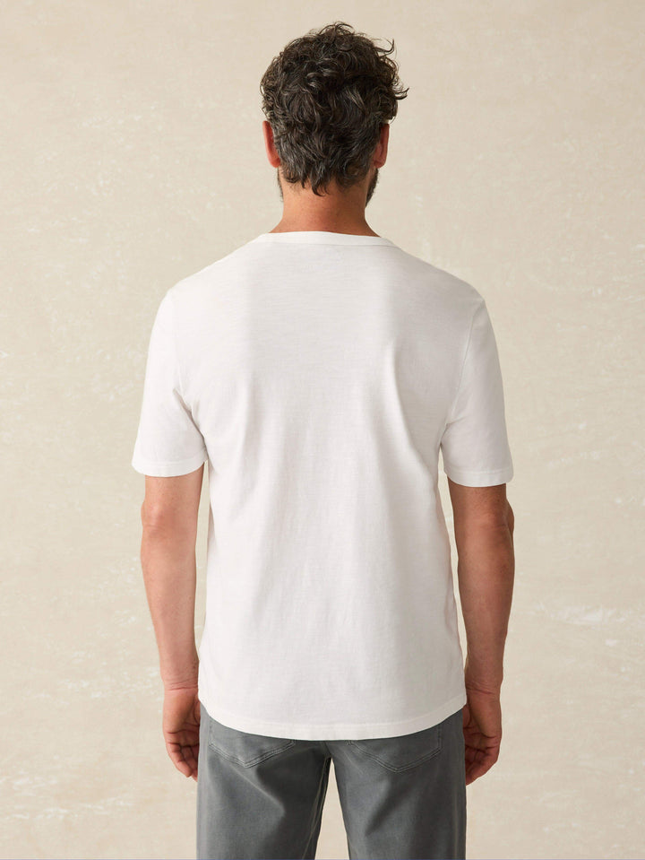 Faherty Sunwashed Pocket Tee