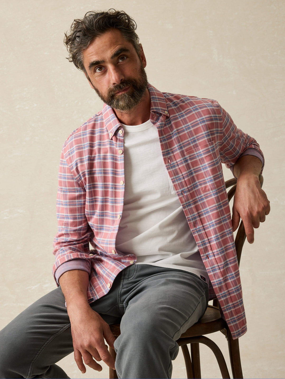 Faherty Sunwashed Pocket Tee