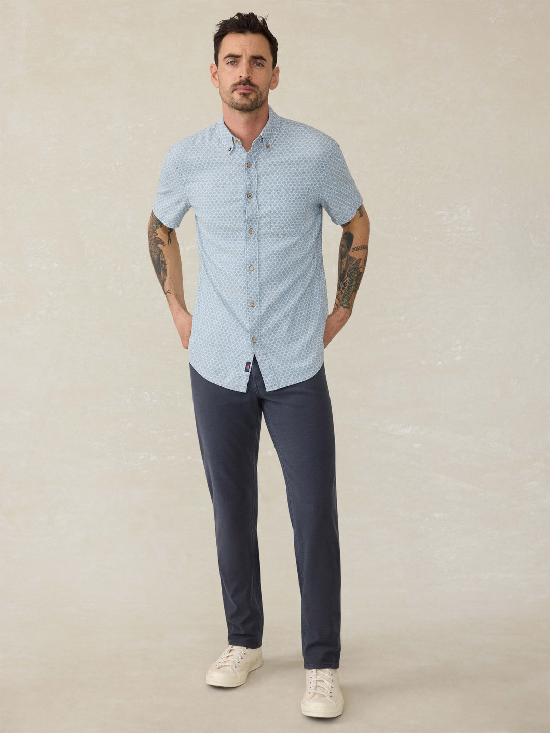 Faherty Stretch Terry 5 Pocket