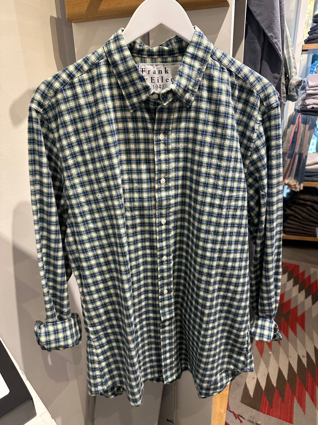 Frank & Eileen Finbar Woven Button Up