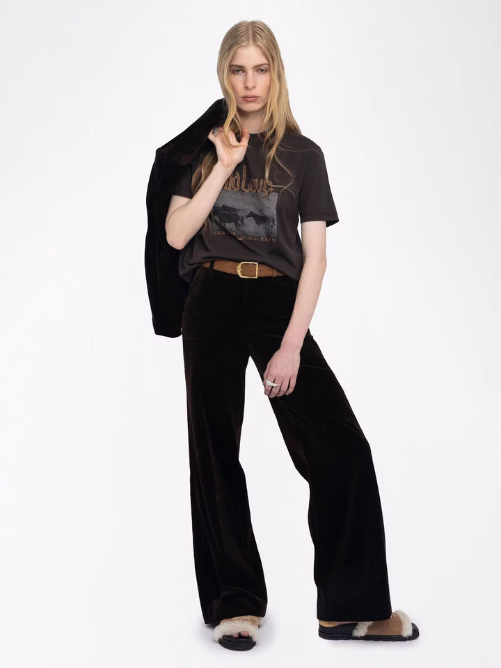 Zadig & Voltaire W Edwin HC Concert Wild Strass