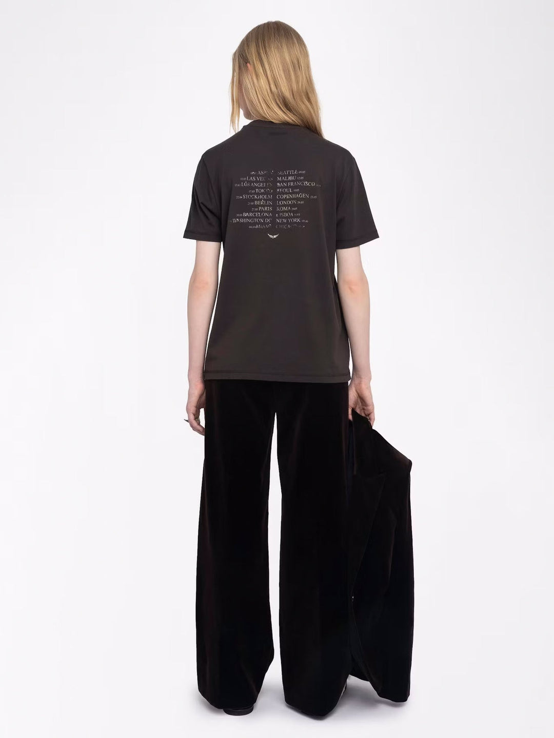 Zadig & Voltaire W Edwin HC Concert Wild Strass