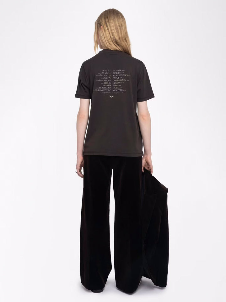 Zadig & Voltaire W Edwin HC Concert Wild Strass