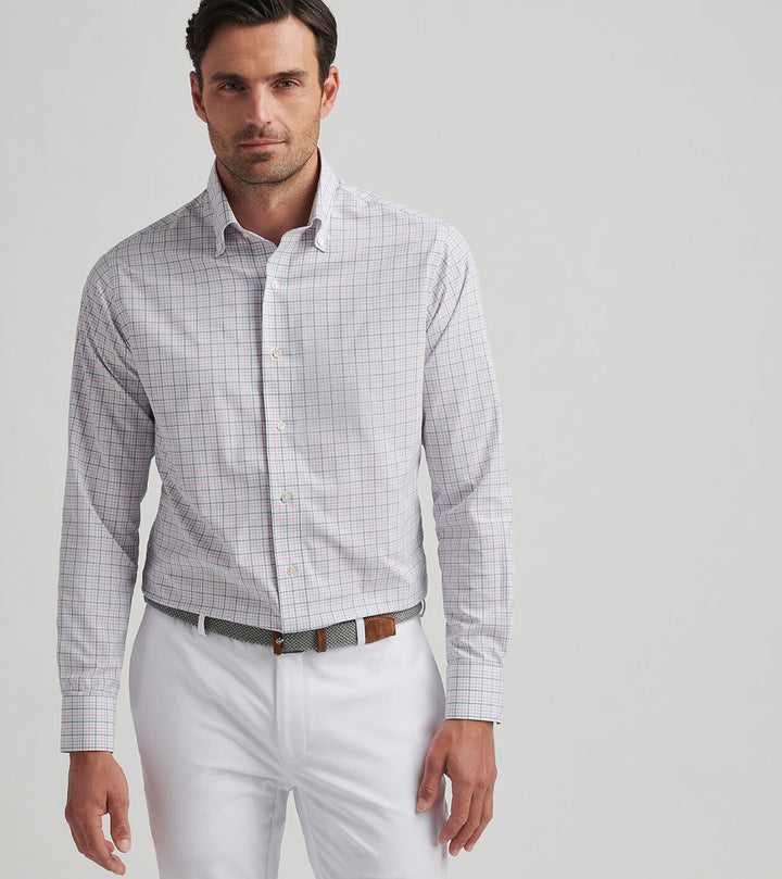 Peter Millar  Performance Poplin Sport Shirt
