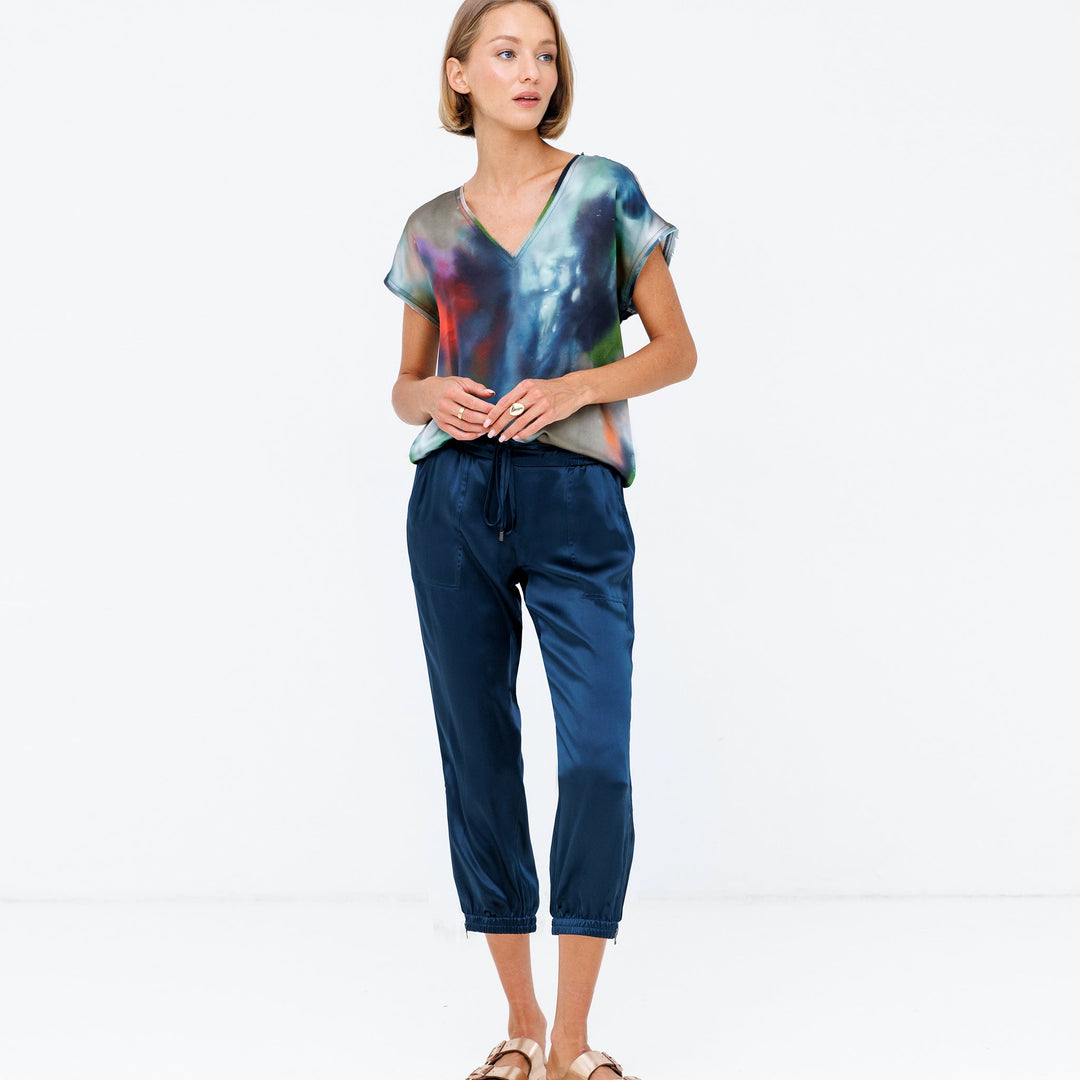 GO SILK W  Go Luxe Parachute Capri