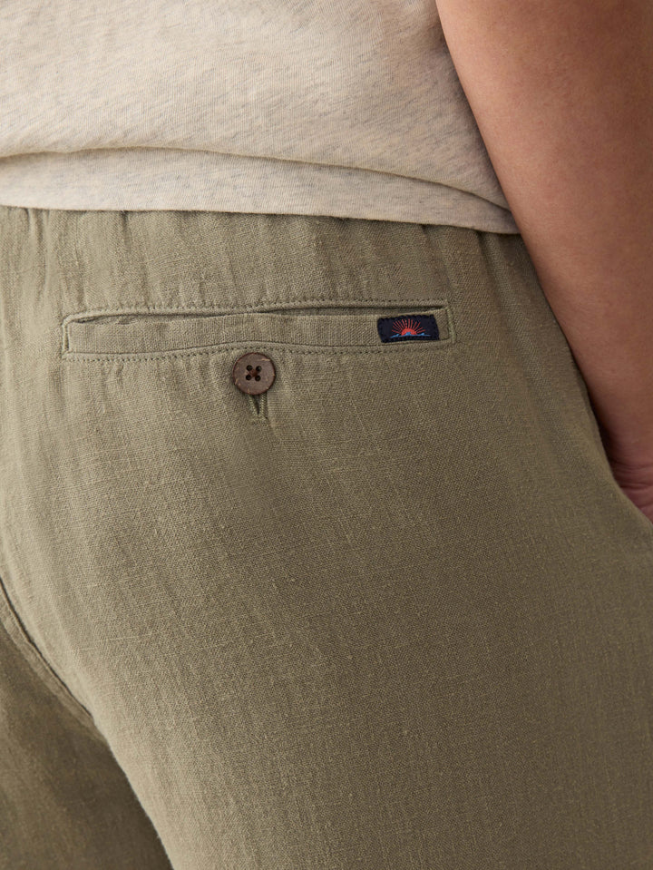 Faherty Linen Drawstring Pants