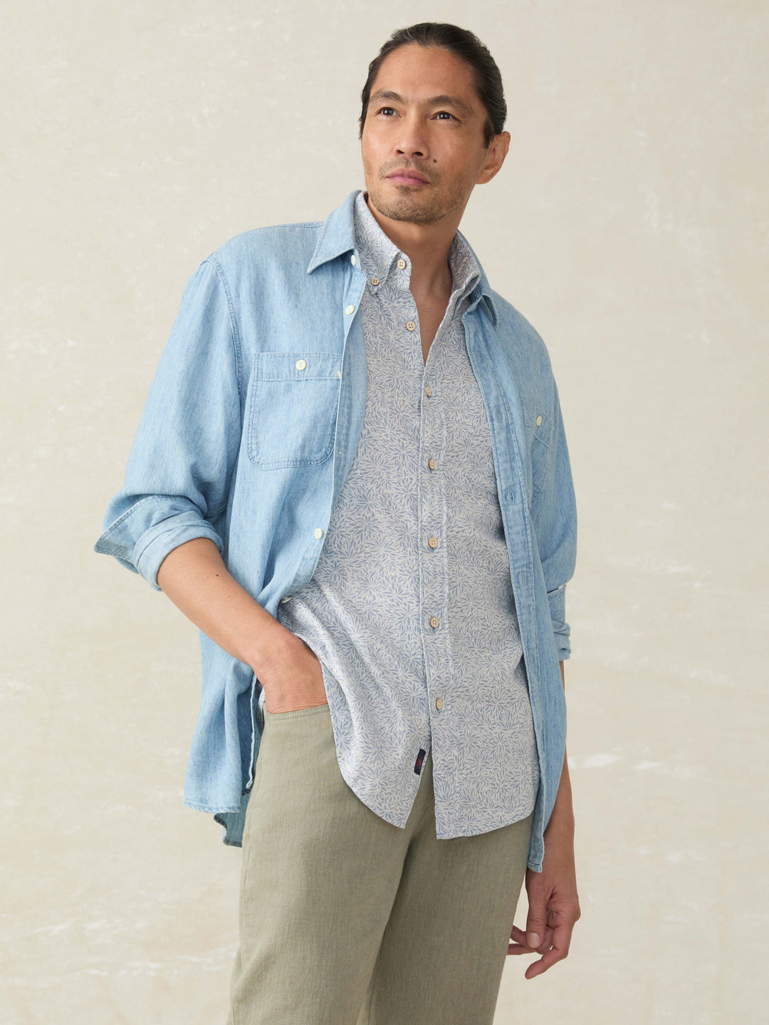 Faherty SS Breeze Shirt