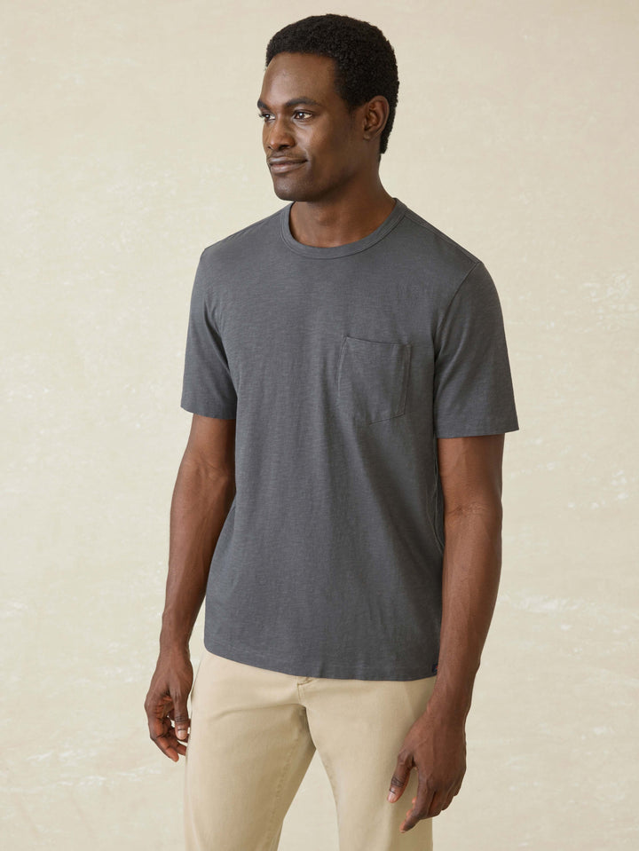 Faherty Sunwashed Pocket Tee