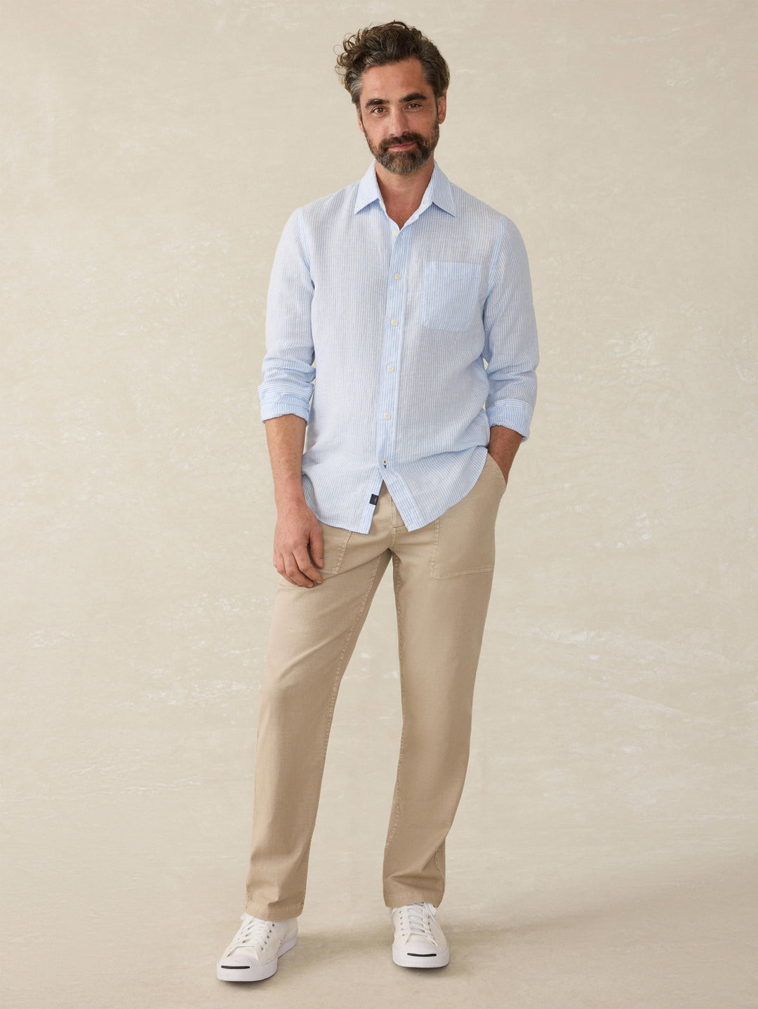 Faherty Laguna Linen Shirt