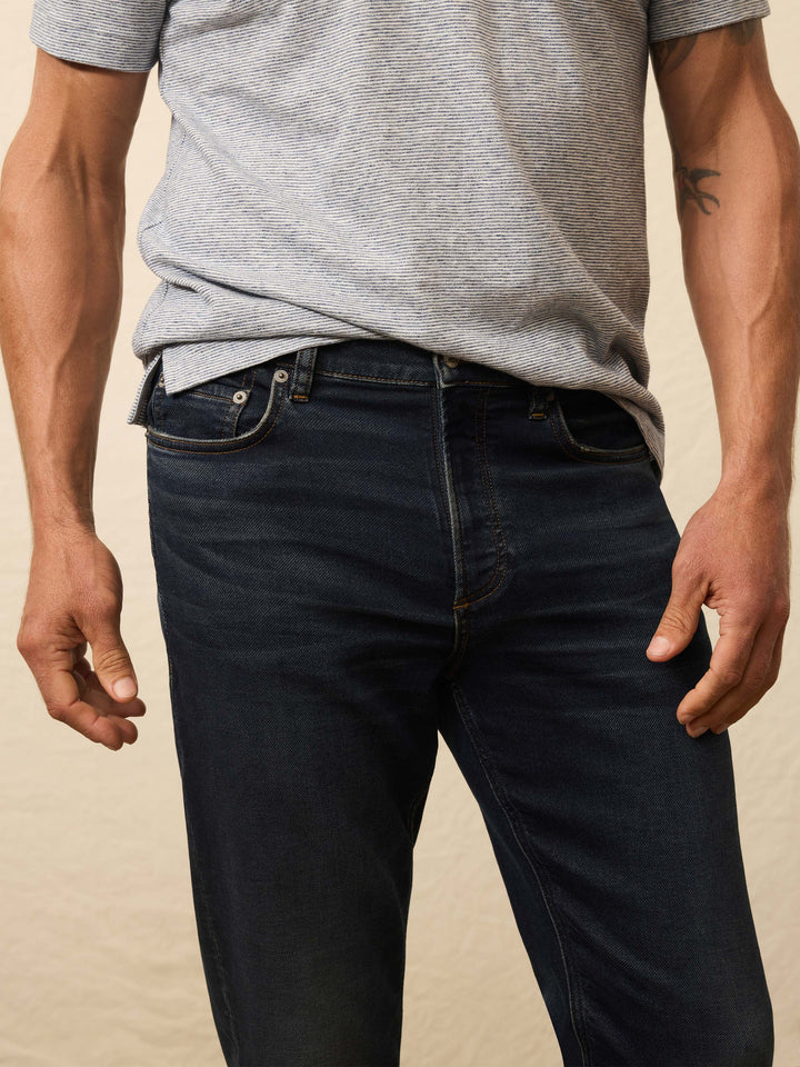 Faherty Stretch Terry Indigo 5 Pocket