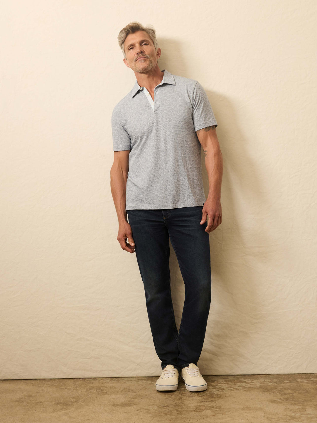 Faherty Stretch Terry Indigo 5 Pocket