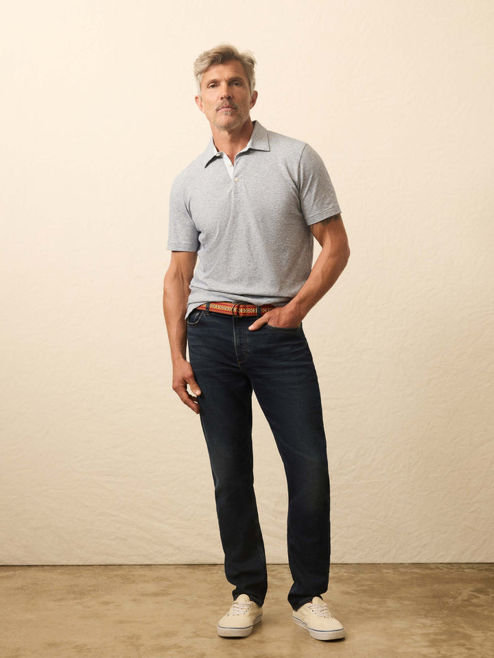Faherty Stretch Terry Indigo 5 Pocket