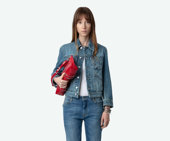 Zadig & Voltaire W Kioka Denim Eco Jacket