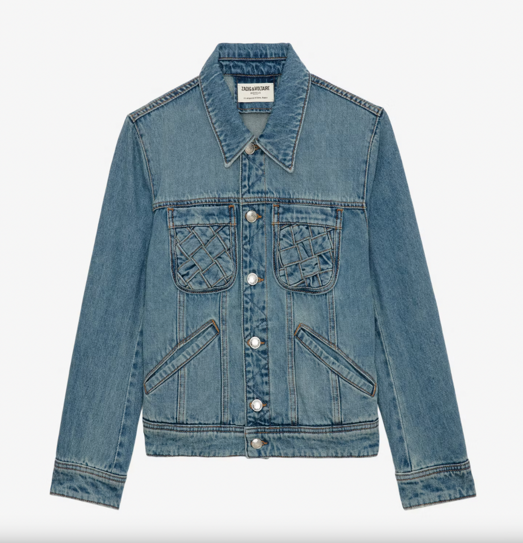 Zadig & Voltaire W Kioka Denim Eco Jacket