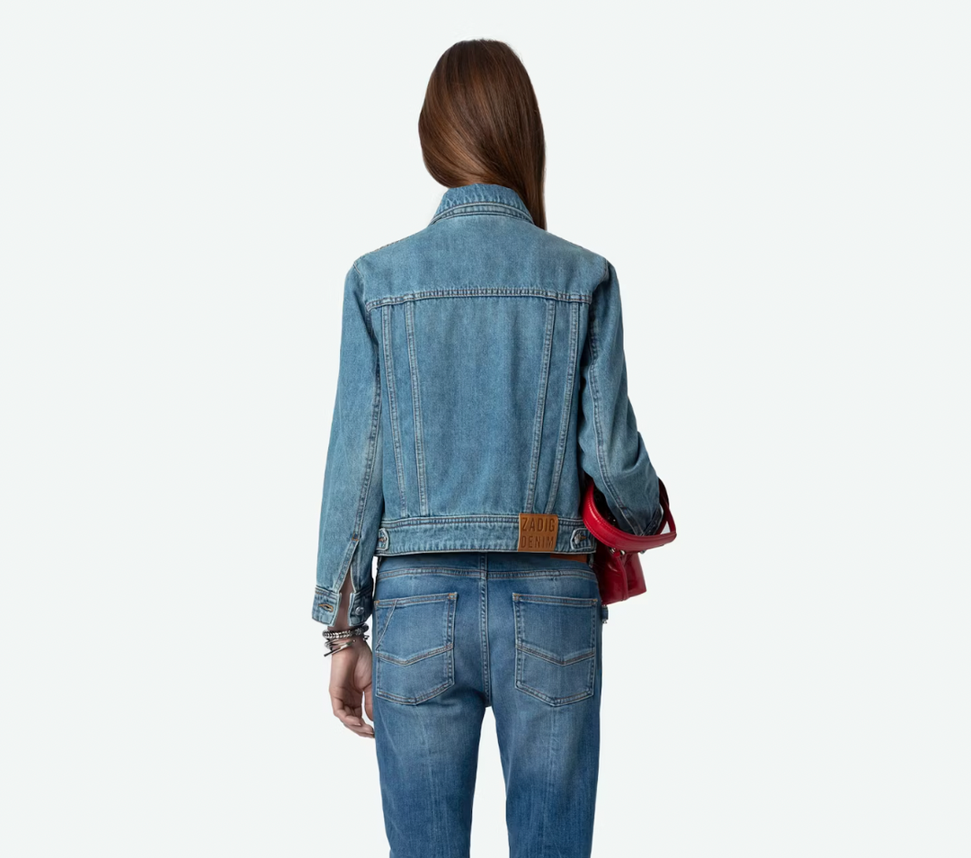 Zadig & Voltaire W Kioka Denim Eco Jacket