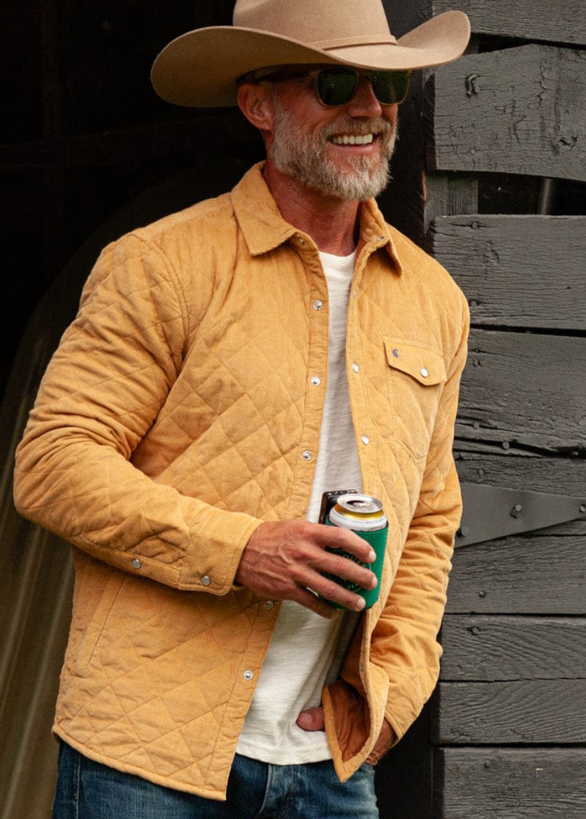 Criquet Corduroy Quilted Shacket