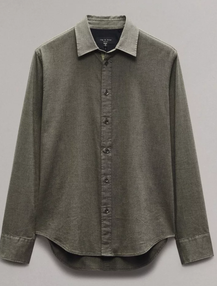 Rag & Bone Tomlin Stretch Dobby Shirt