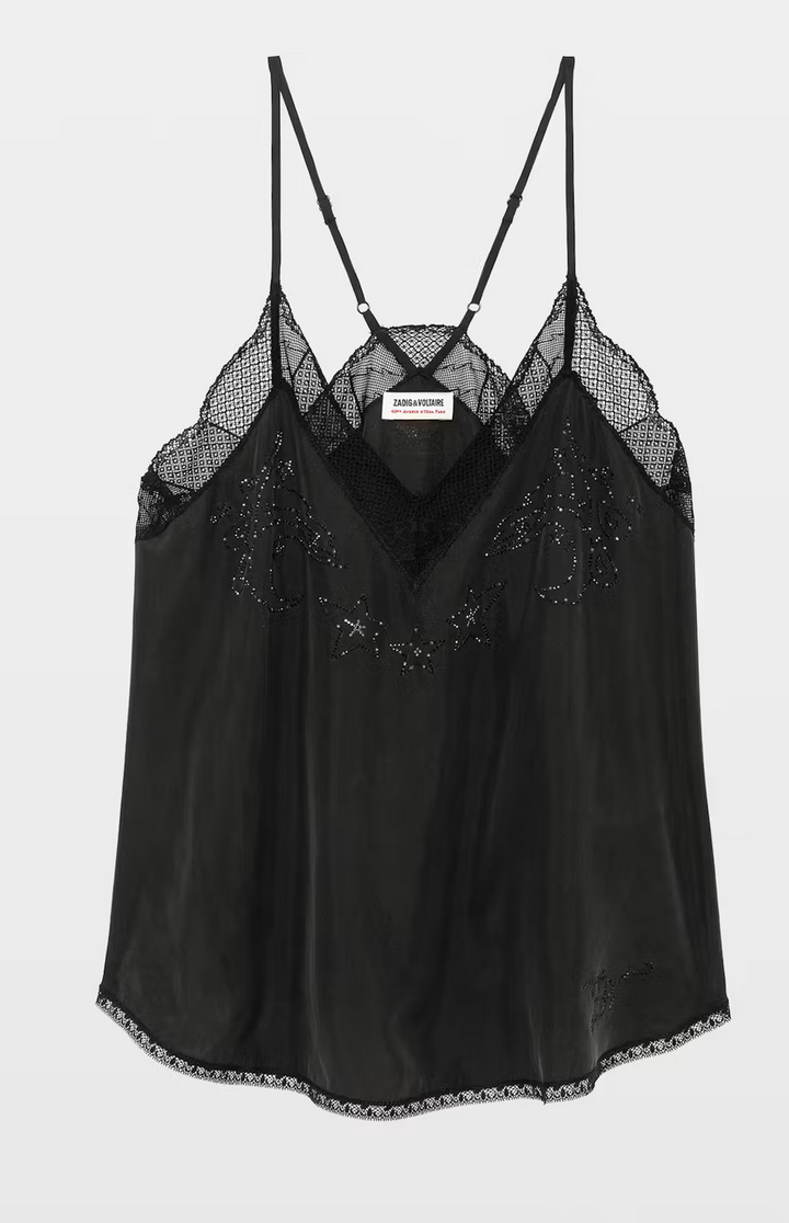Zadig & Voltaire Christy Silk Strass Paisley