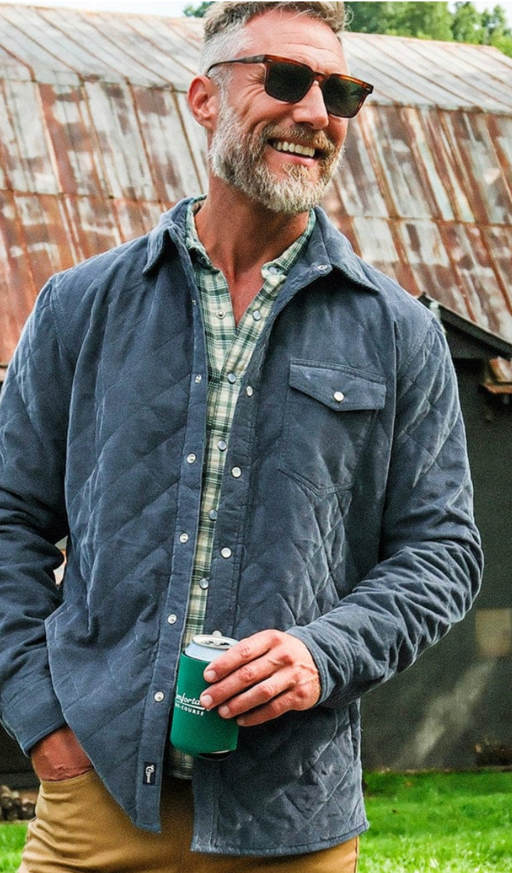 Criquet Corduroy Quilted Shacket