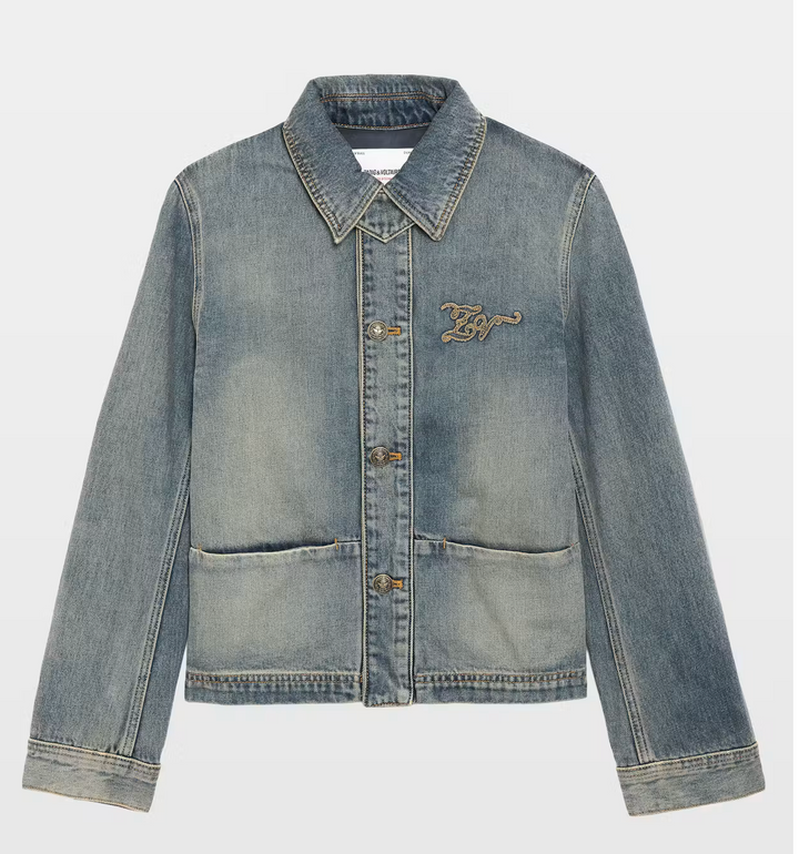 Zadig & Voltaire Lessa Denim Eco Sable