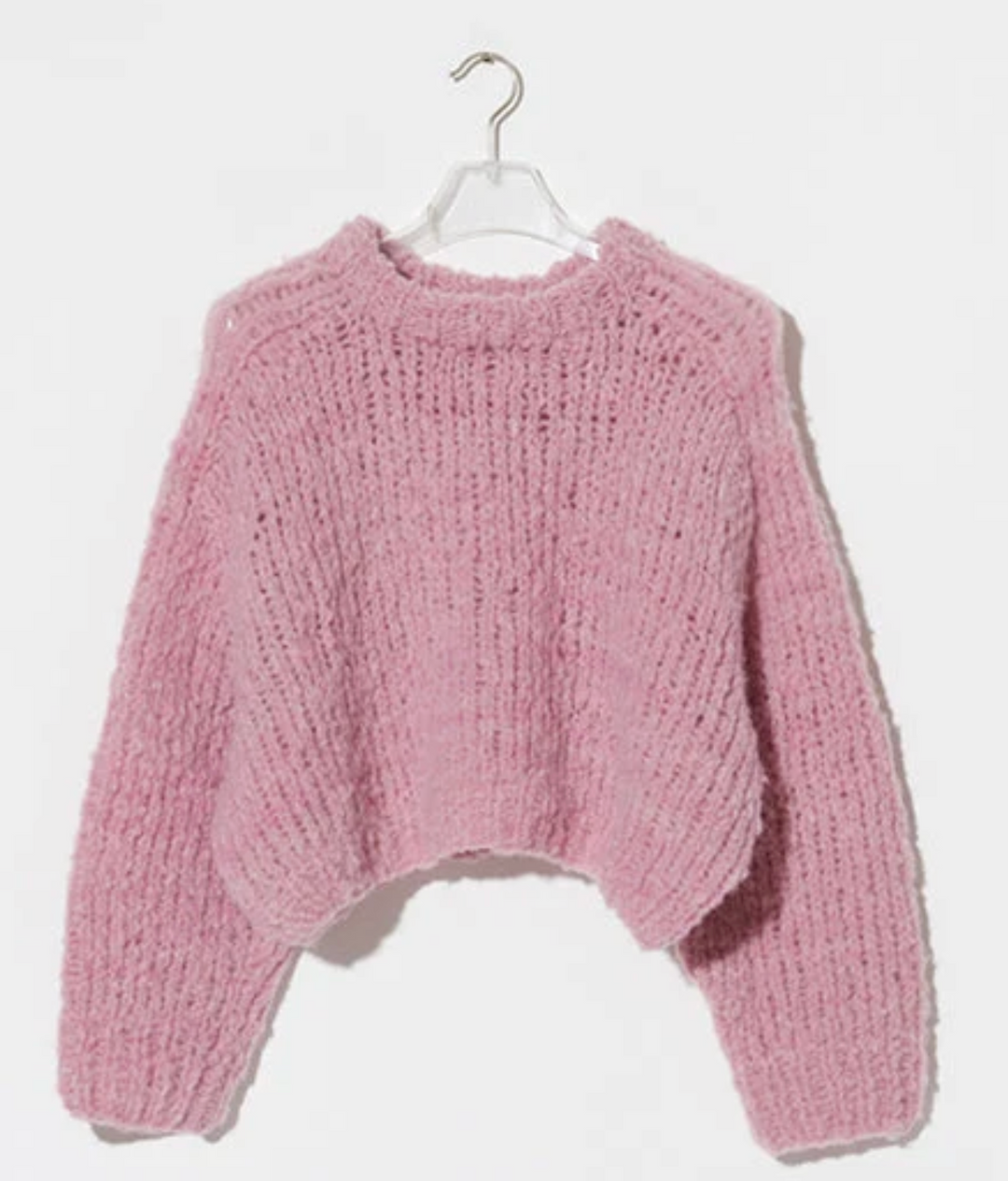 Maiami Wool Alpaca Mix Cropped Pullover