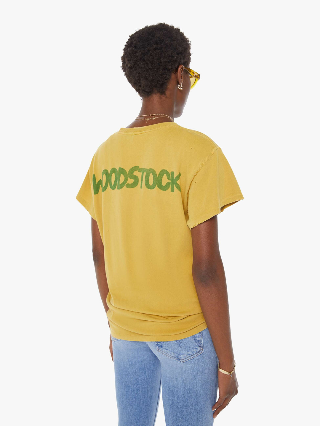 Madeworn W Cropped Woodstock Tee