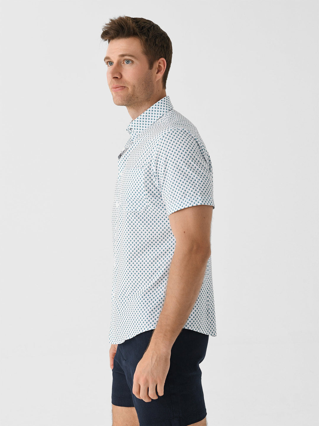 Mizzen + Main Leeward SS Dress Shirt