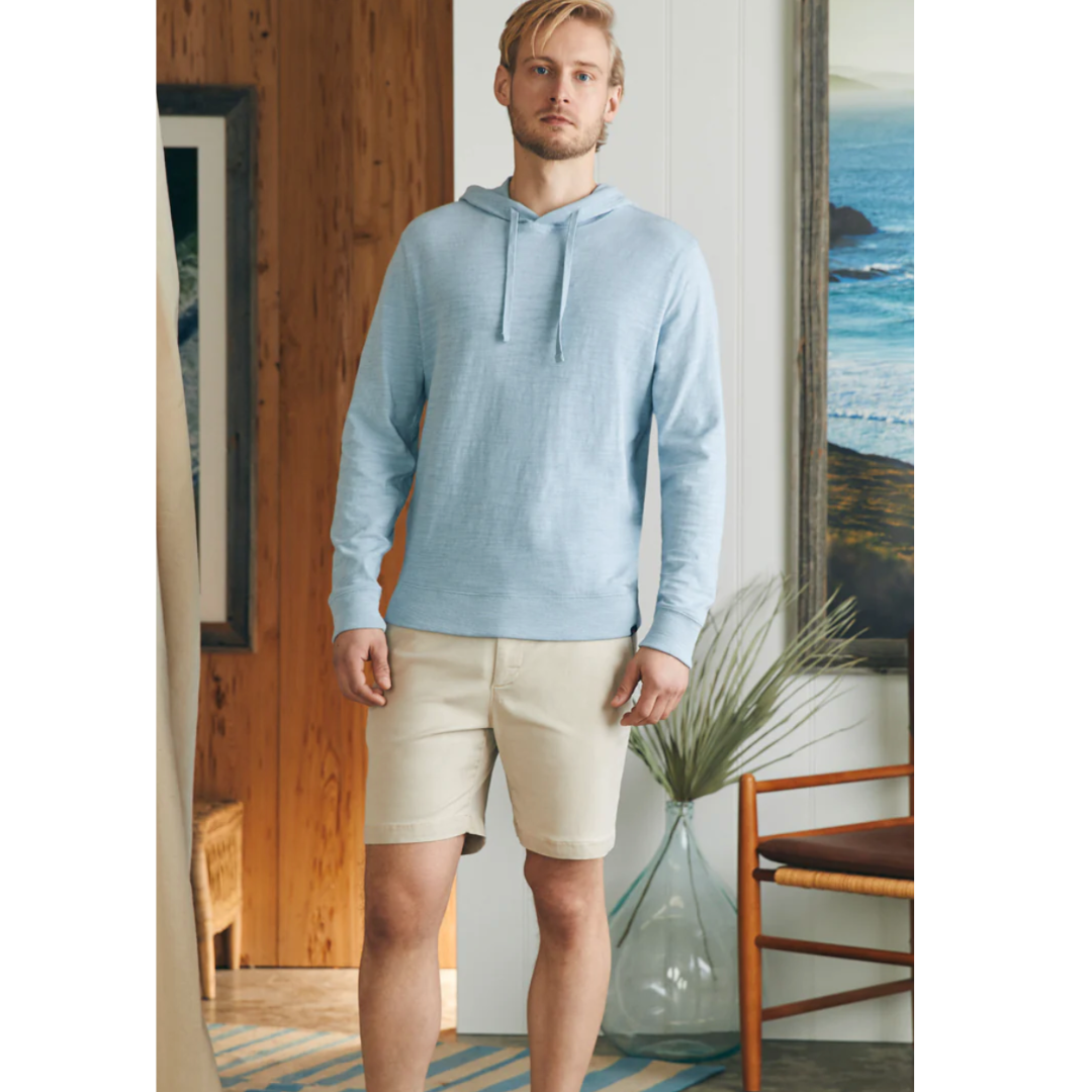 Faherty Sunwashed Slub Hoodie