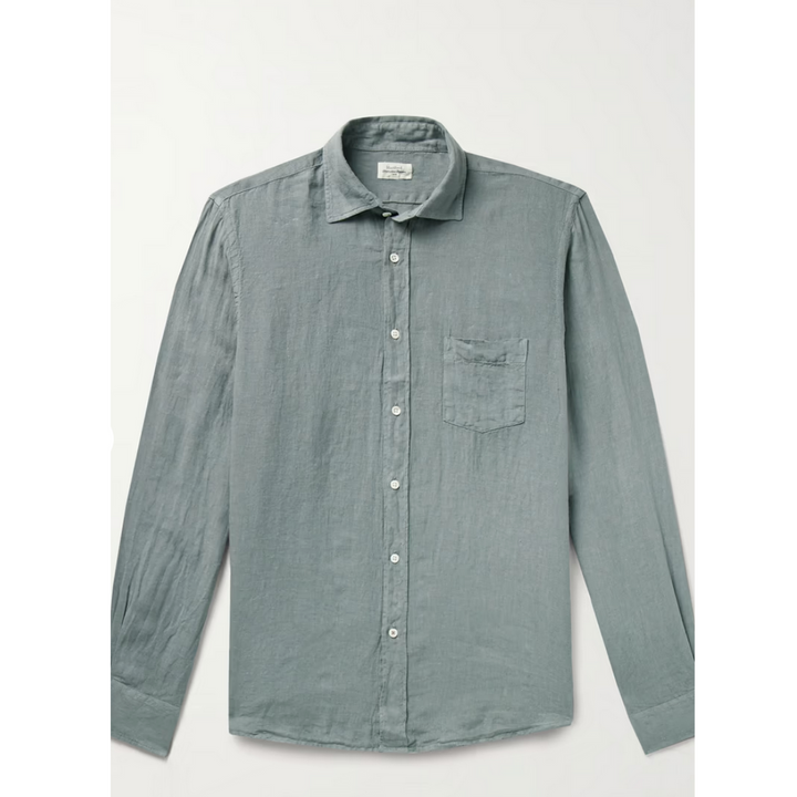 Hartford Paul Pat Woven Cotton Shirt