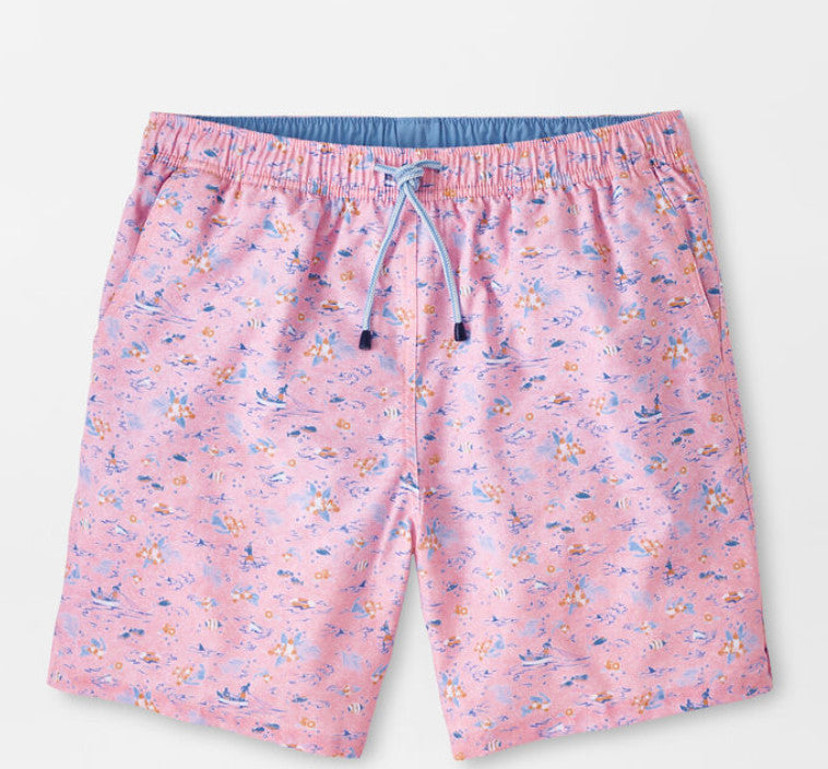 Peter Millar Shark Sighting Swim Trunks