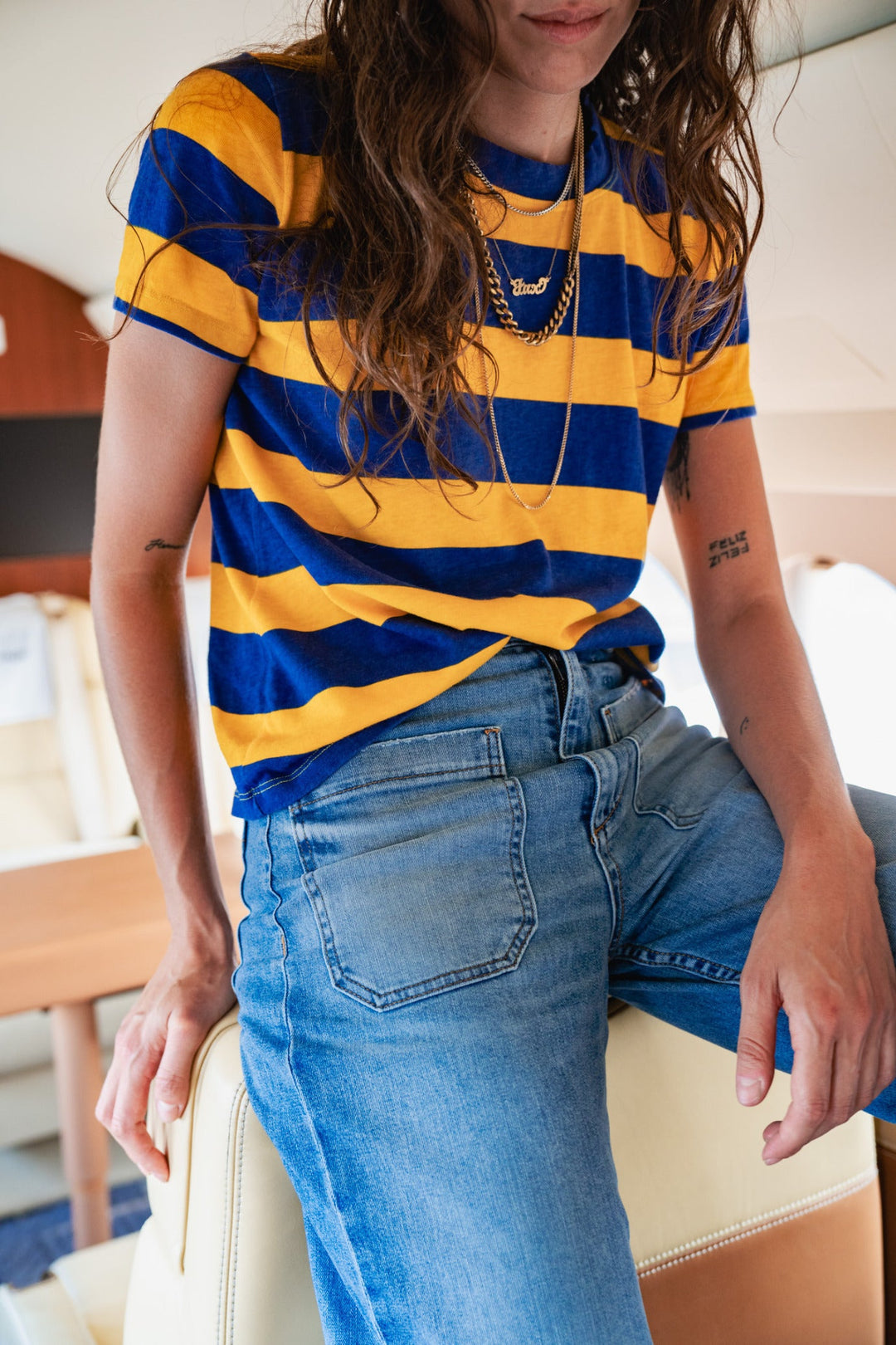 ASKKNY W Cropped Sailor