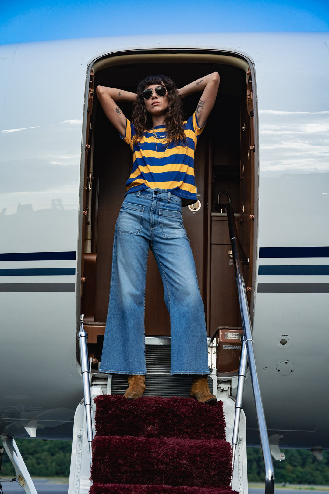 ASKKNY W Cropped Sailor