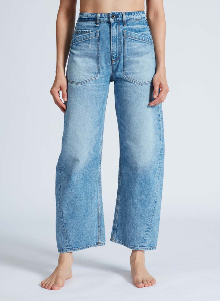 ASKKNY W Twisted Barrel Denim