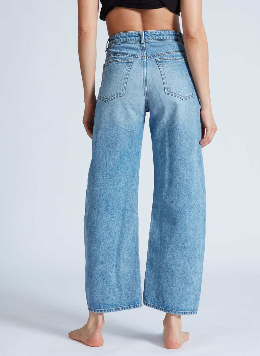 ASKKNY W Twisted Barrel Denim