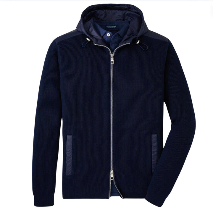 Peter Millar Holdridge Hybrid Full Zip Hoodie