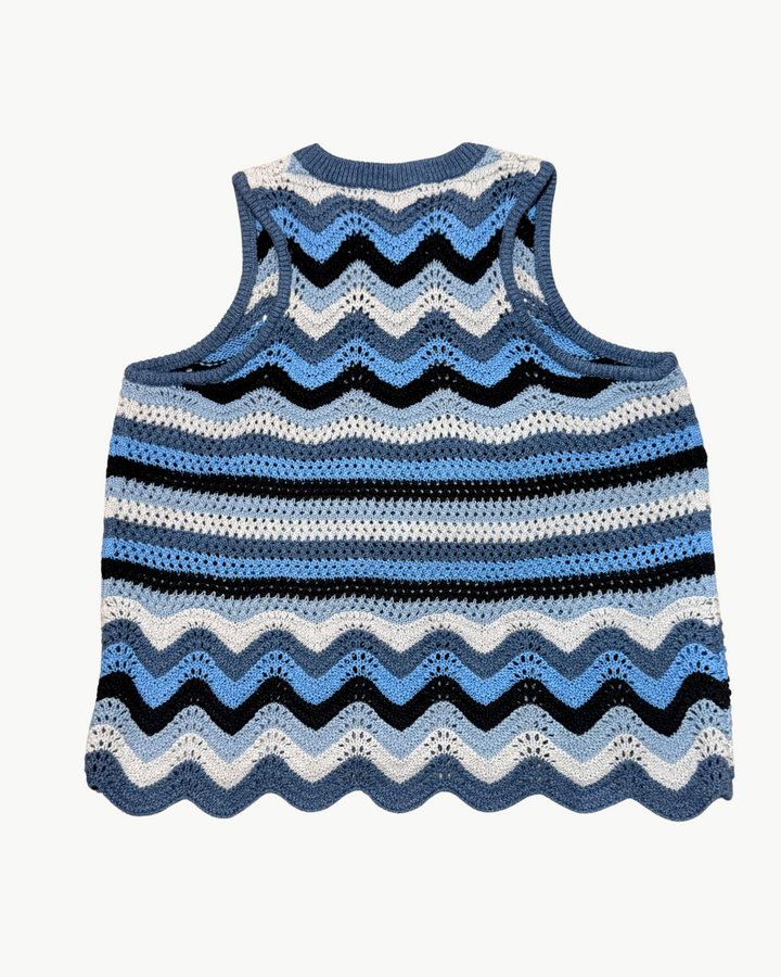 Autumn Cashmere W Wavy Stitch Halter
